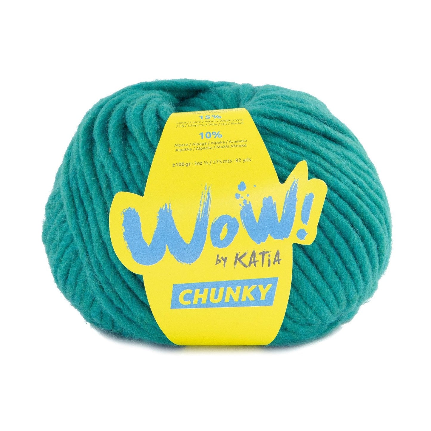 Wow Chunky Yarn 100G Col 66 Emerald