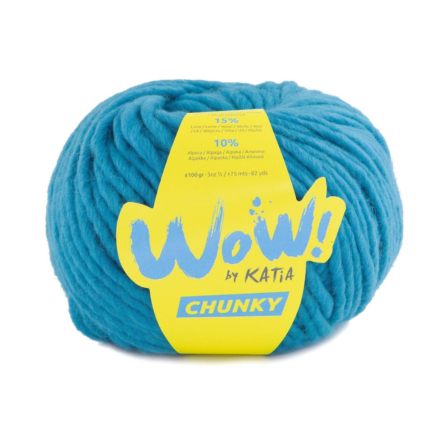 Wow Chunky Yarn 100G Col 67 Turquoise