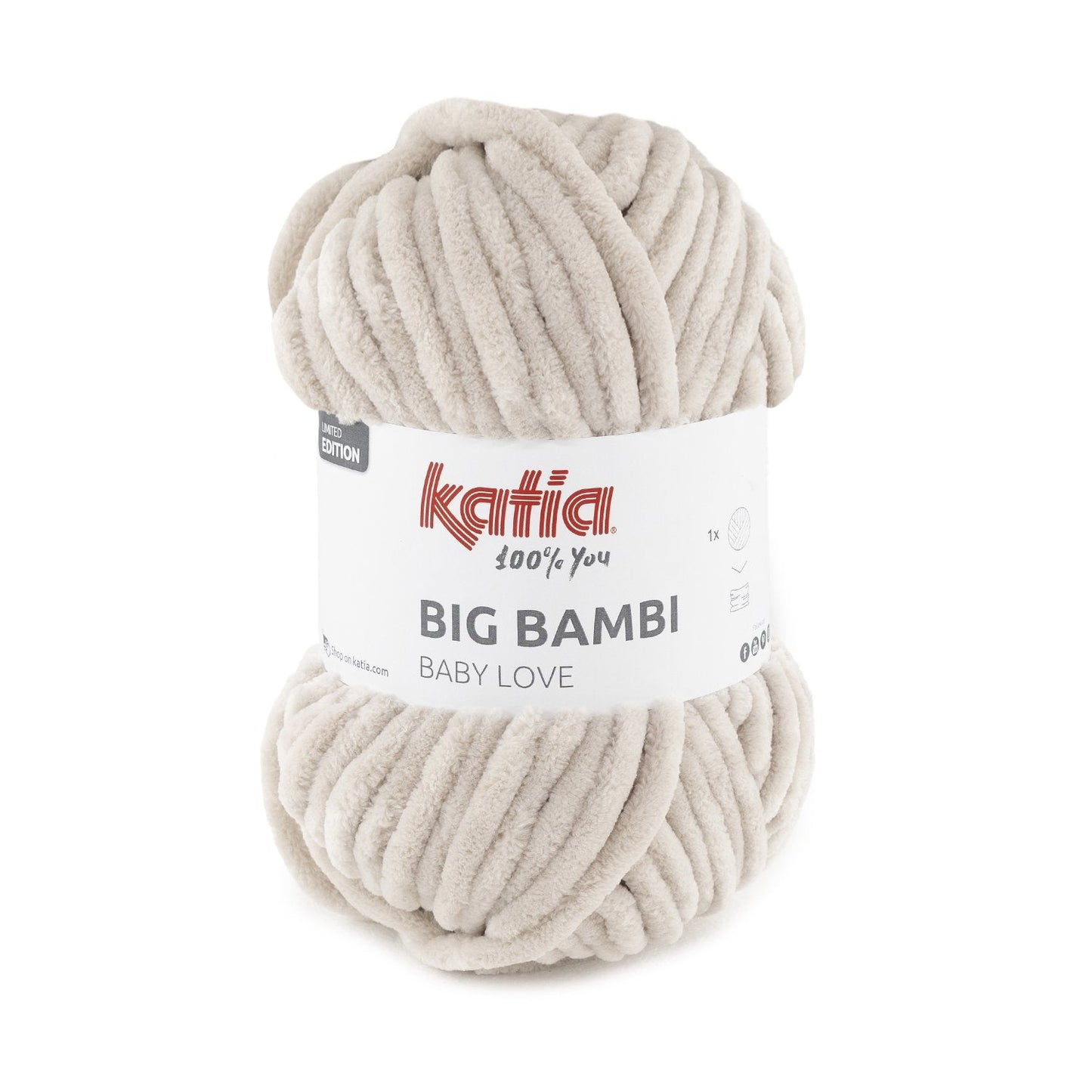 Big Bambi Yarn 101 Beige