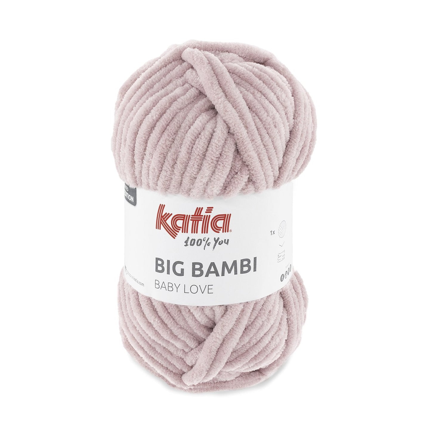Big Bambi Yarn 102 Medium Rose