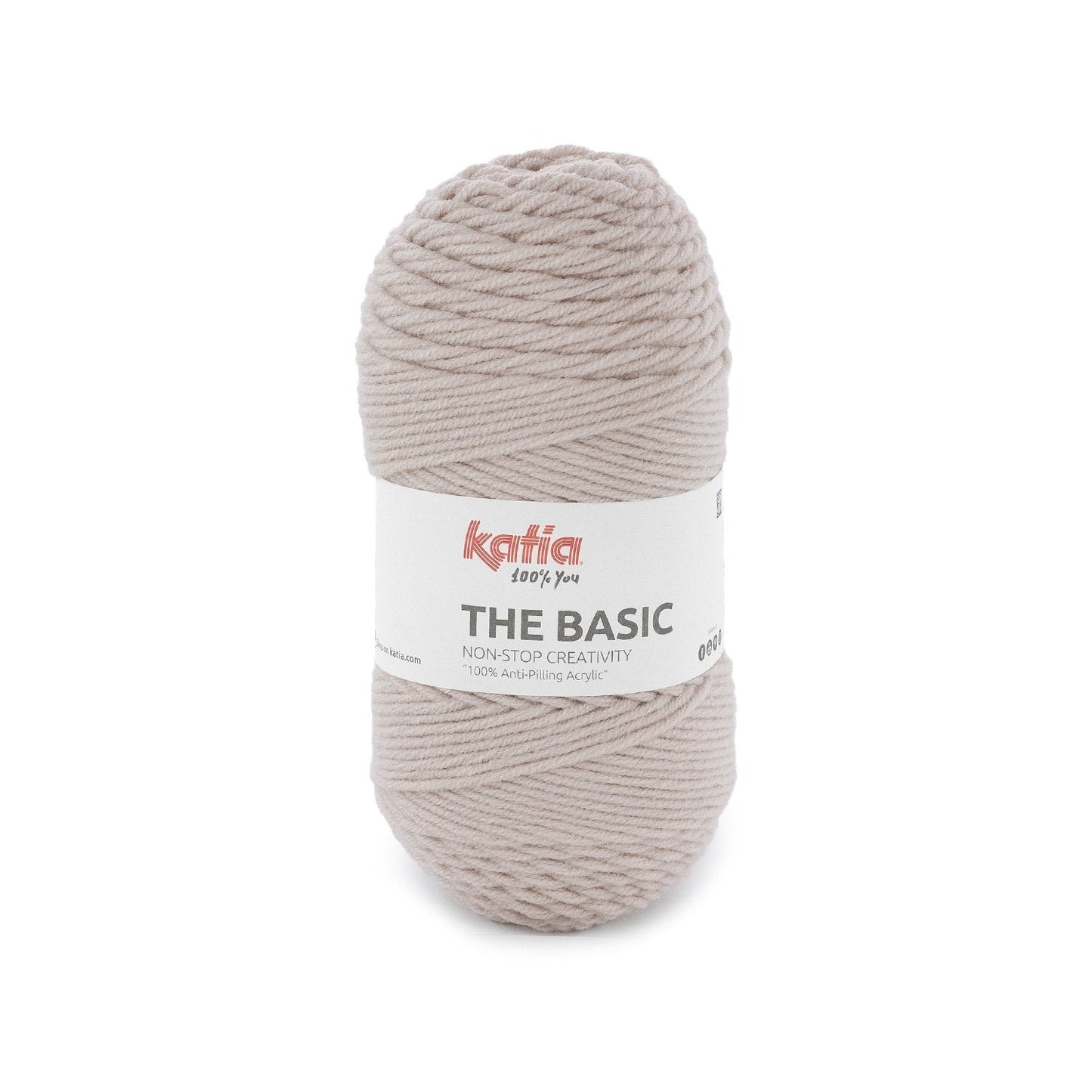 The Basic Yarn Katia 50G 100 Light Beige