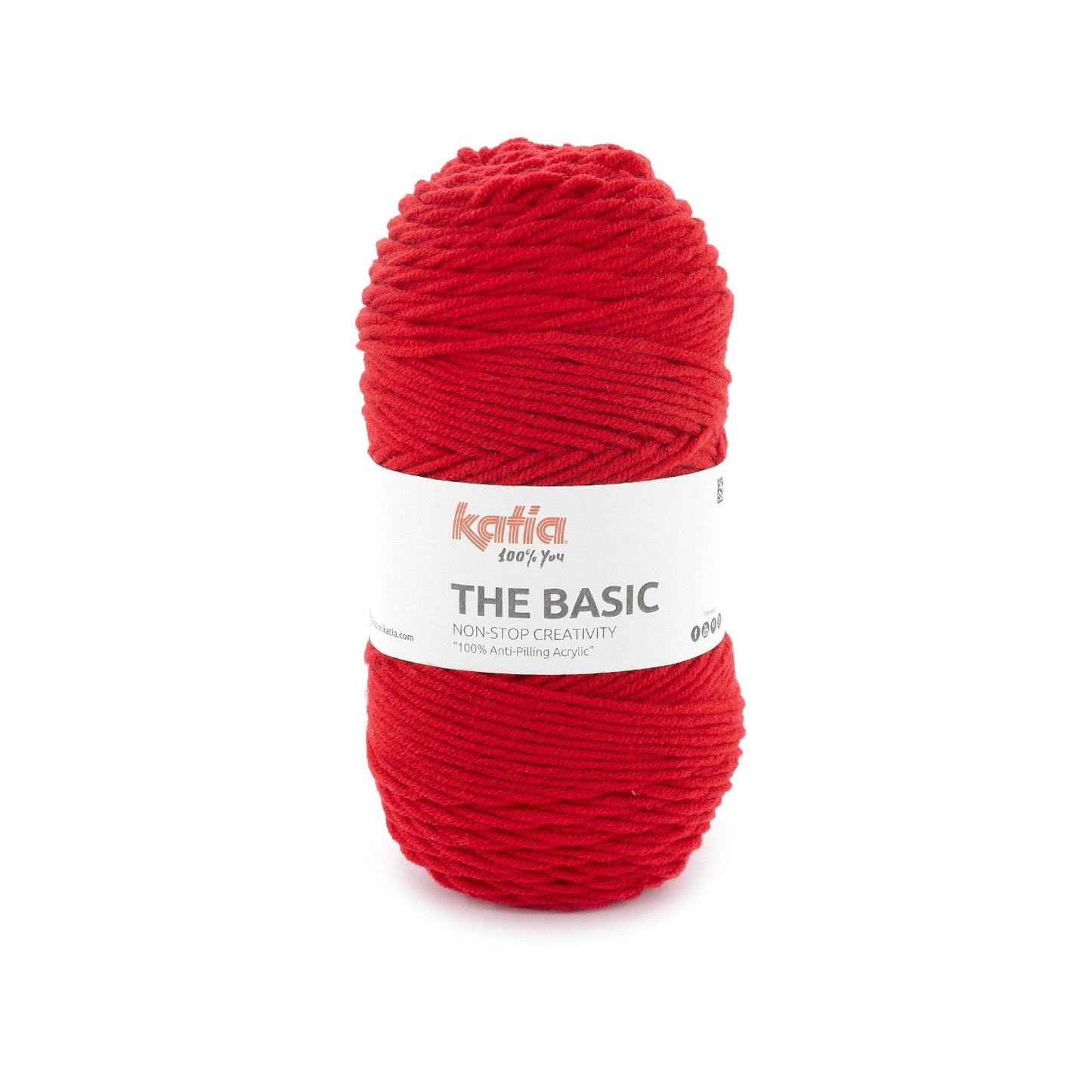 The Basic Yarn Katia 50G 4 Red