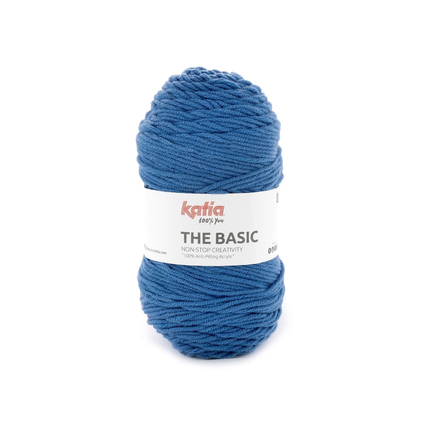 The Basic Yarn Katia 50G 52 Medium Blue