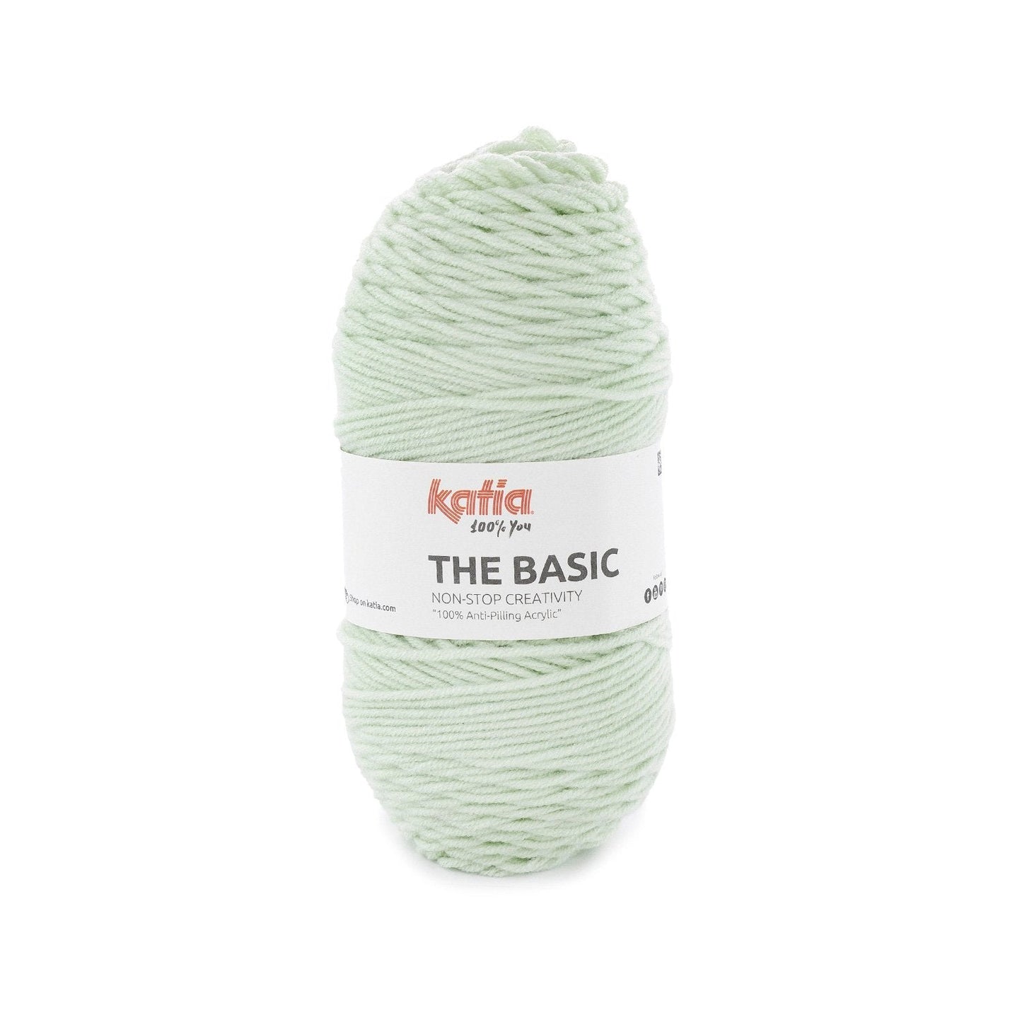 The Basic Yarn Katia 50G 80 Light Green
