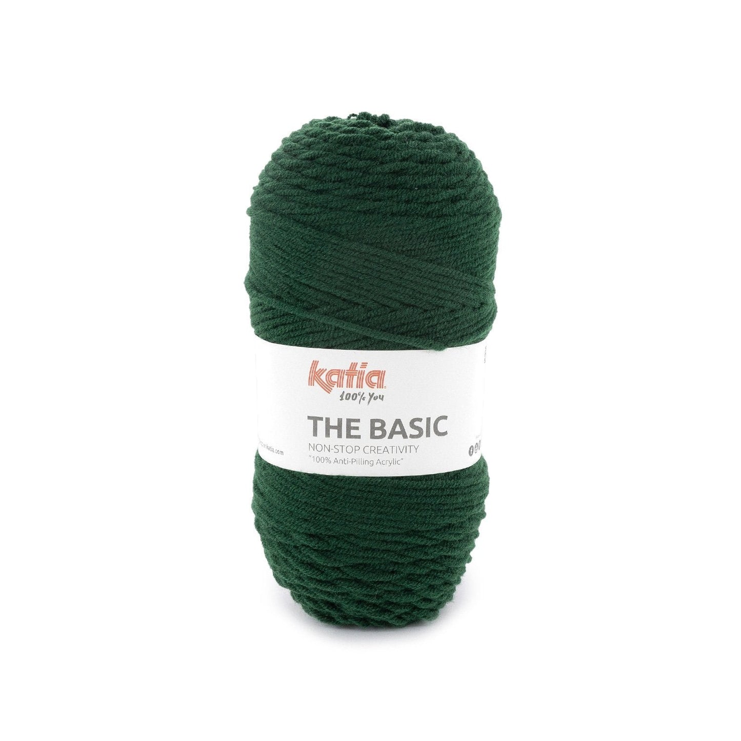 The Basic Yarn Katia 50G 8 Bottle Green