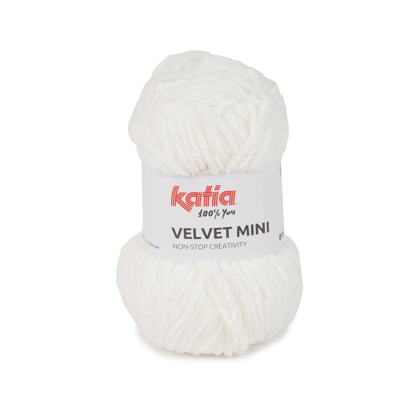 Velvet Mini Yarn 50G 221 White