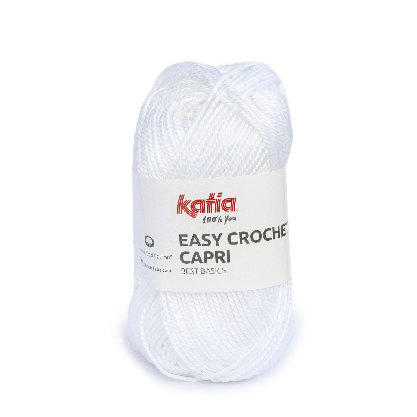 Easy Crochet Capri 50g 100 White