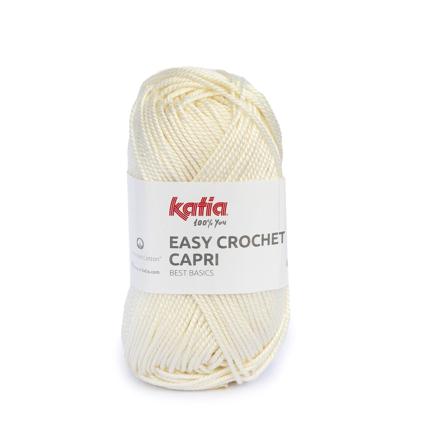 Easy Crochet Capri 50g 101 Ecru