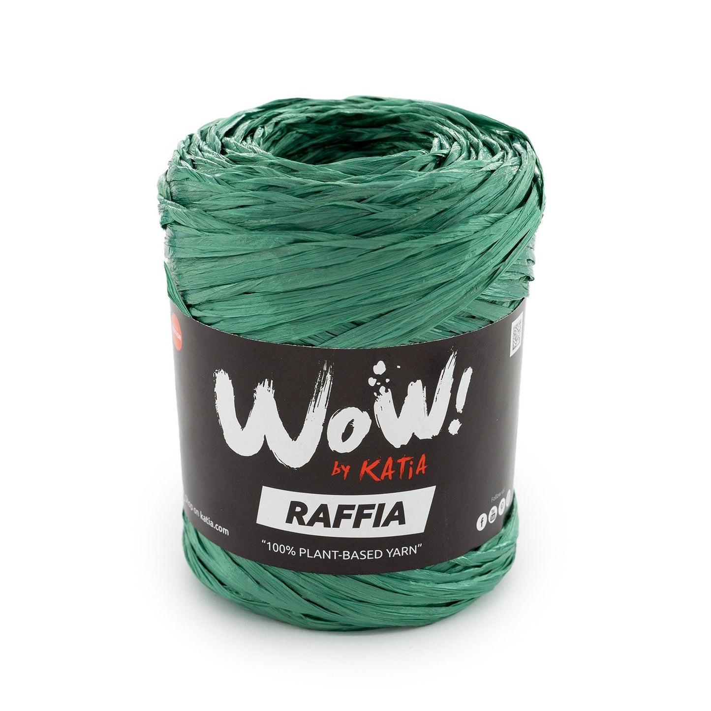WOW! Raffia Yarn 50G Col 69 Fir Green