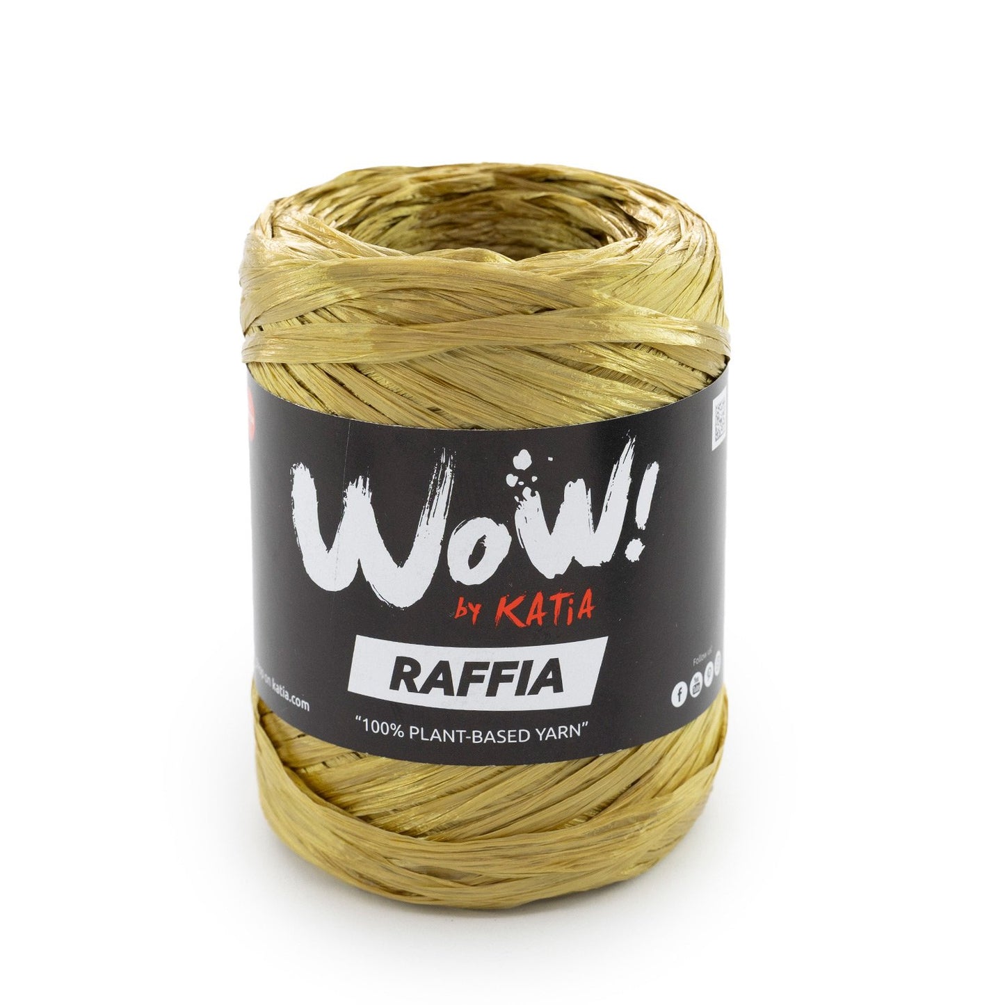 WOW! Raffia Yarn 50G Col 70 Gold