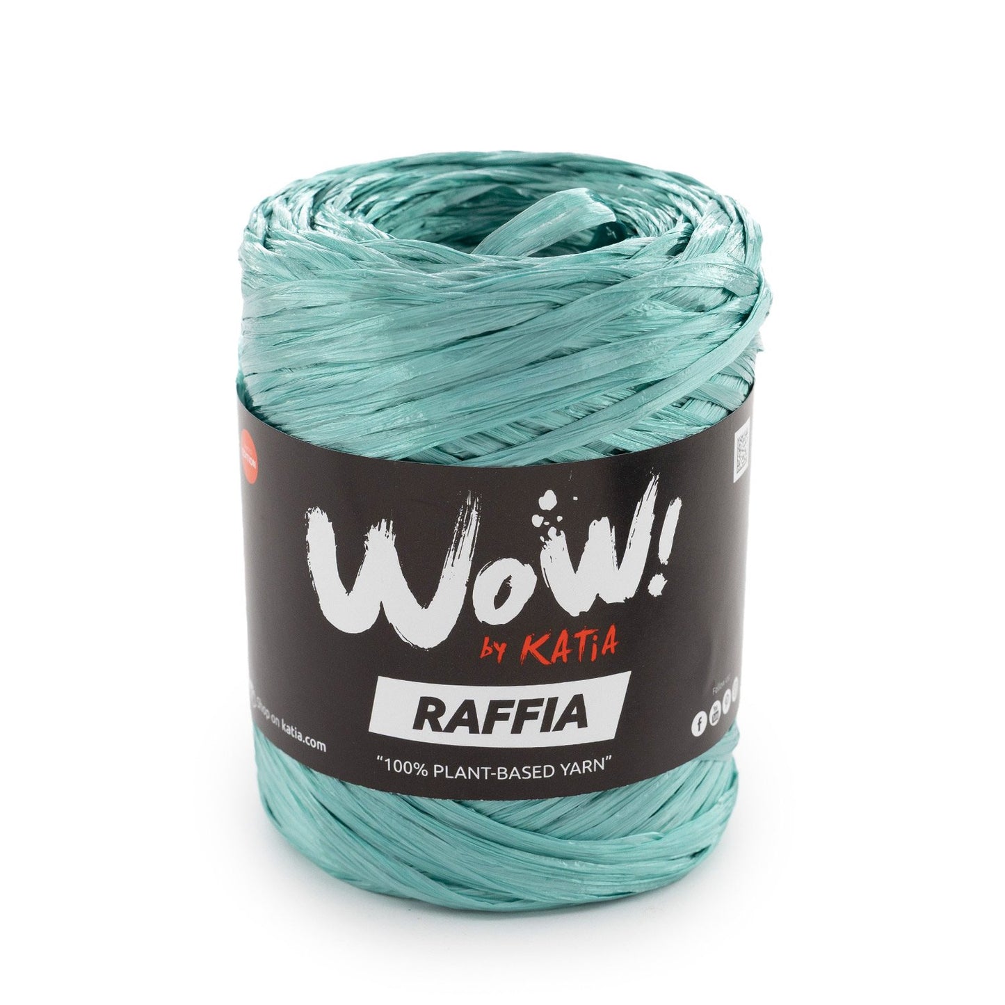 WOW! Raffia Yarn 50G Col 72 Green Blue