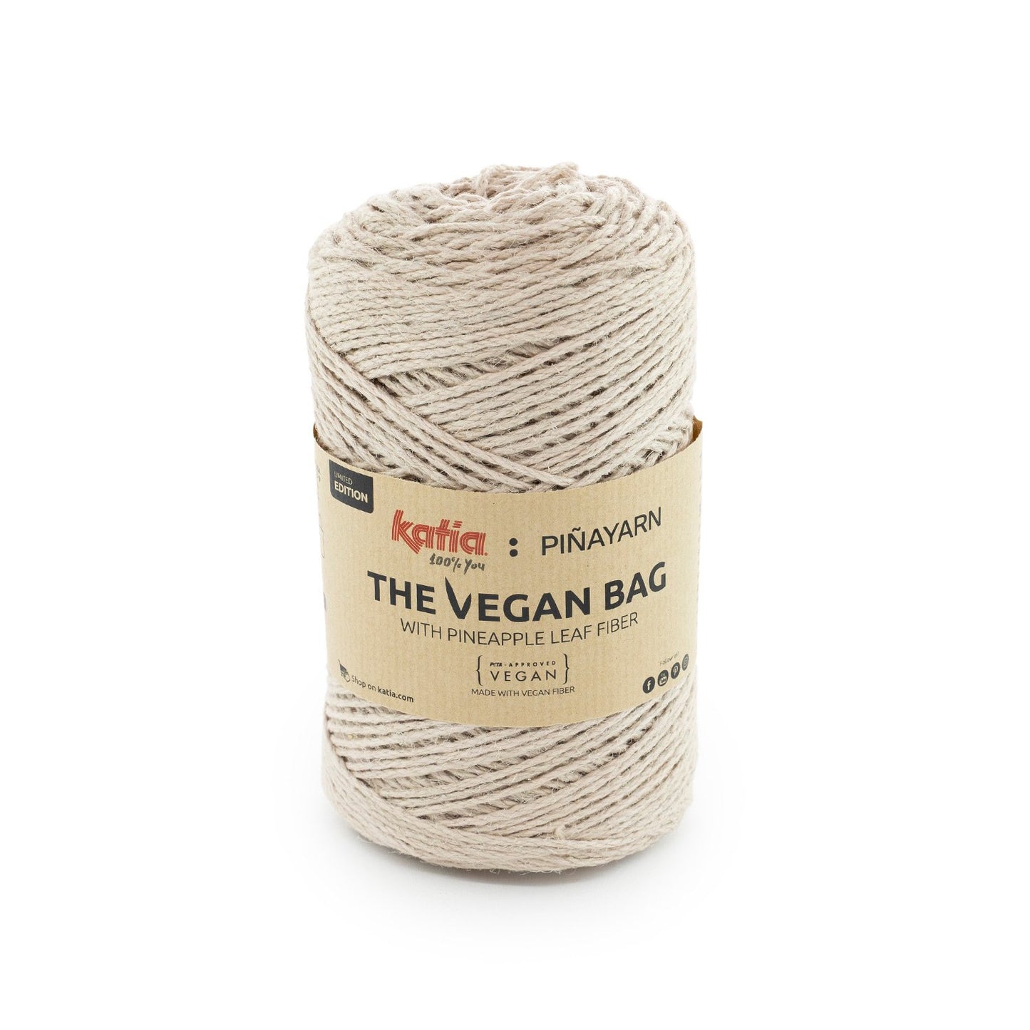 The Vegan Bag Yarn 200G Col 51 Light Beige