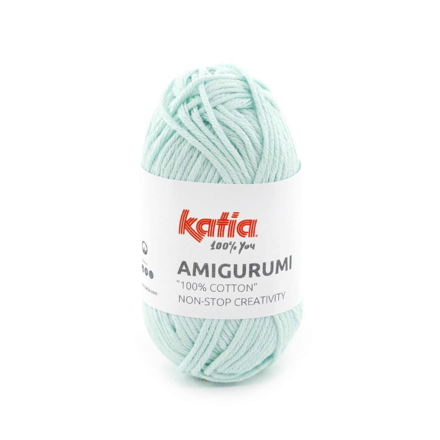 Amigurumi Yarn 20G Col 80 Water Blue