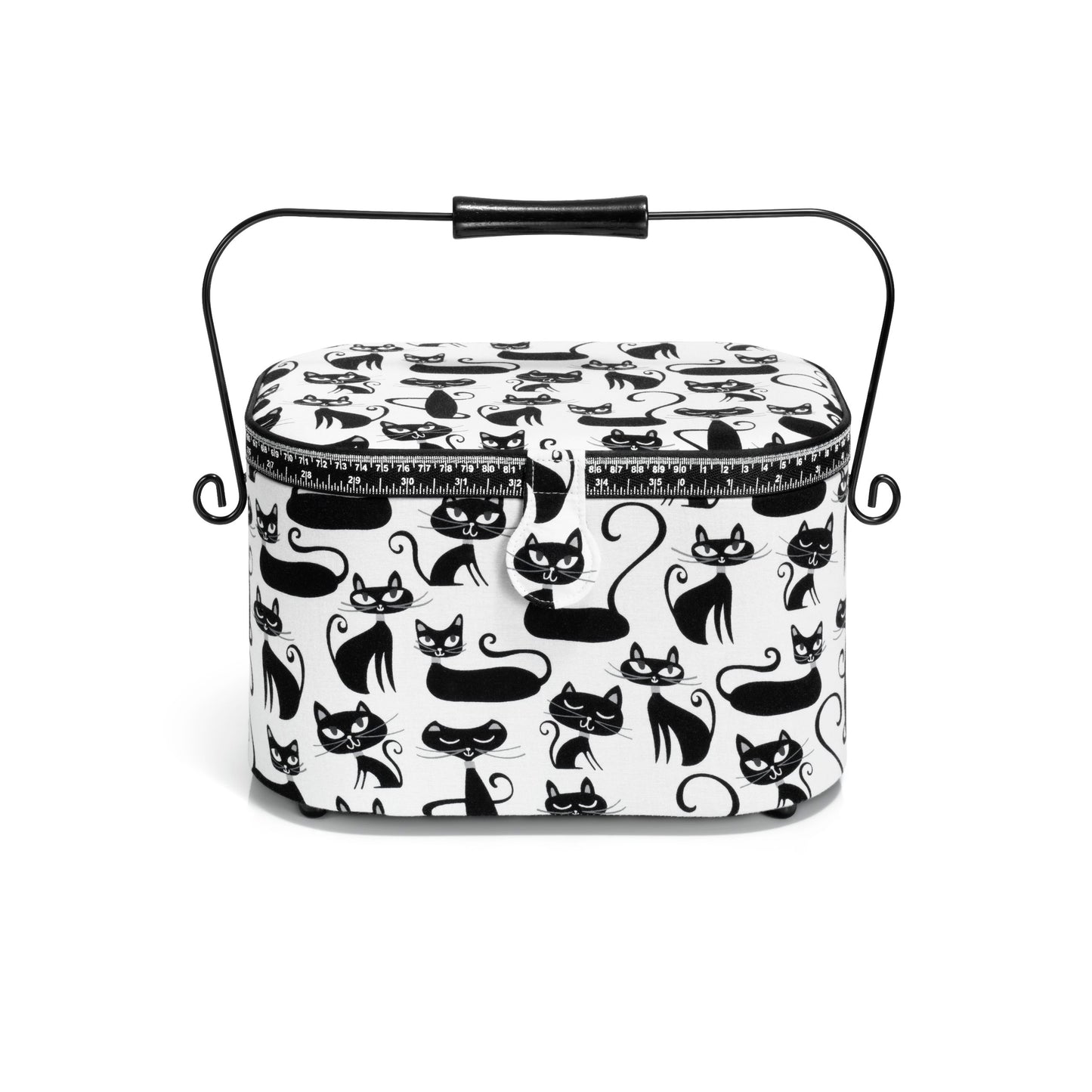 Sewing Basket L Cats
