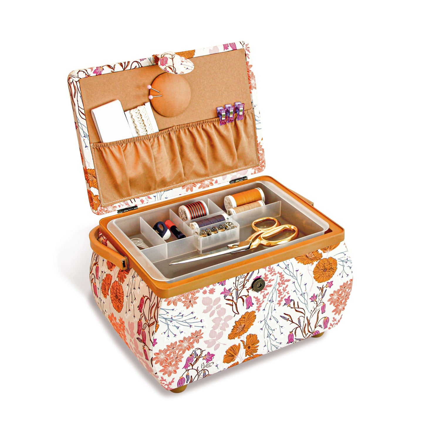 Sewing Basket L Bluebells