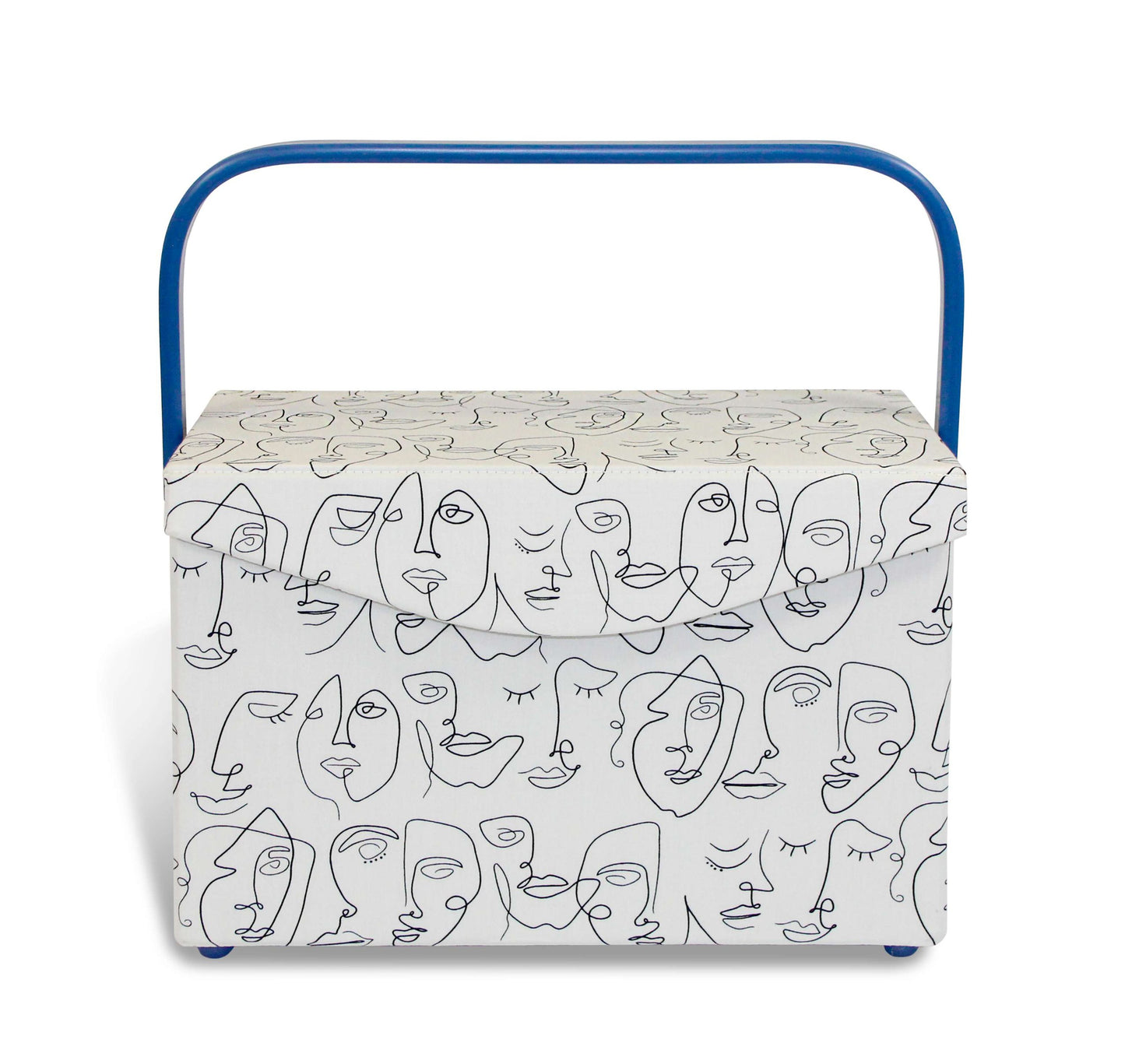 Sewing Basket L Faces