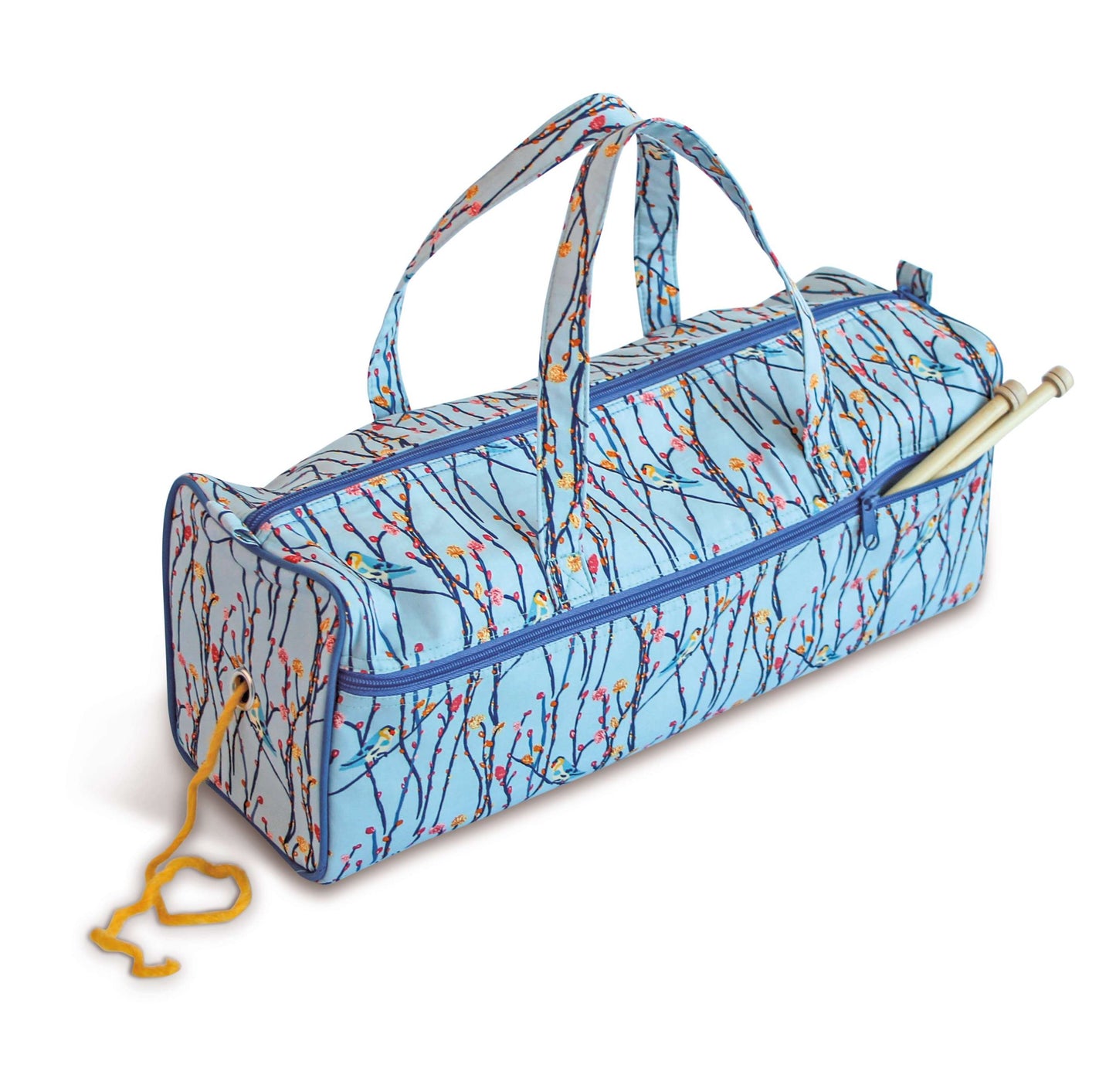 Needlework Bag Blue Birds