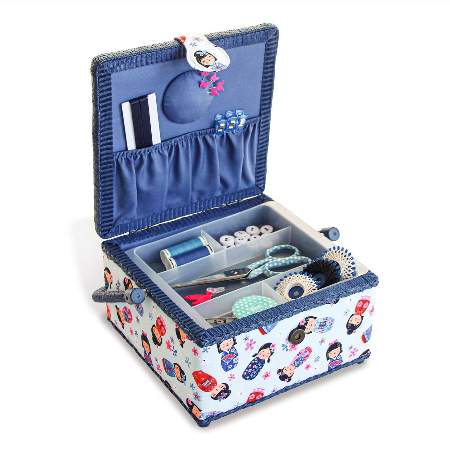 Sewing Basket M Kokeshi
