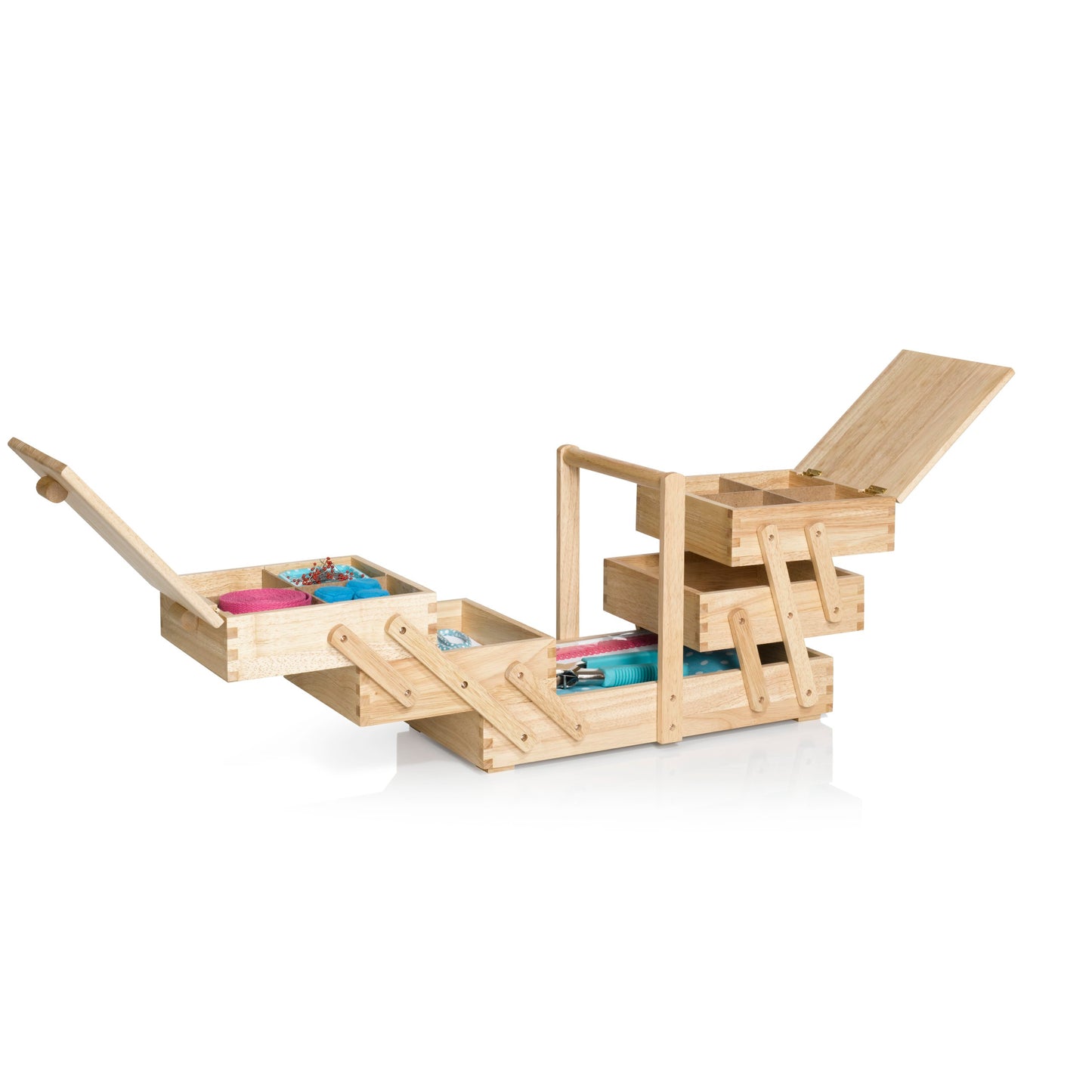 Sewing Box in Light Wood L