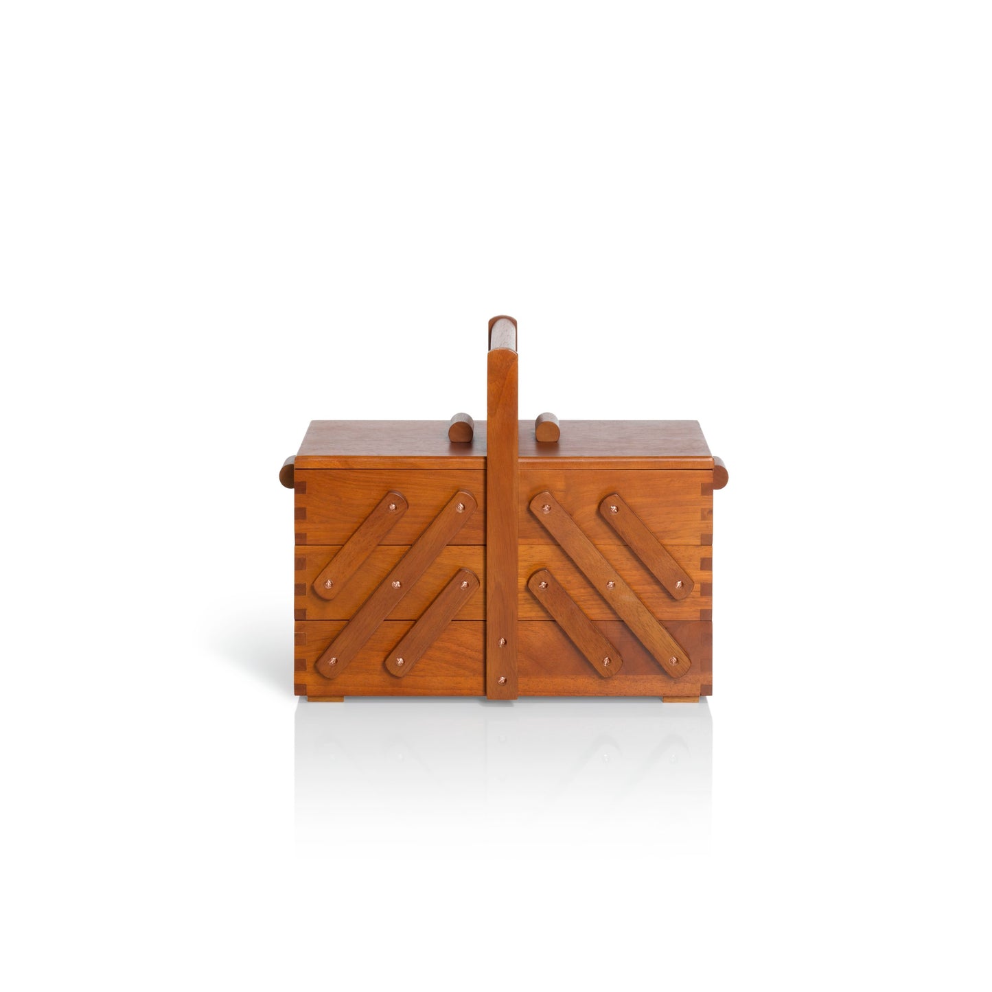 Sewing Box in Dark Wood M