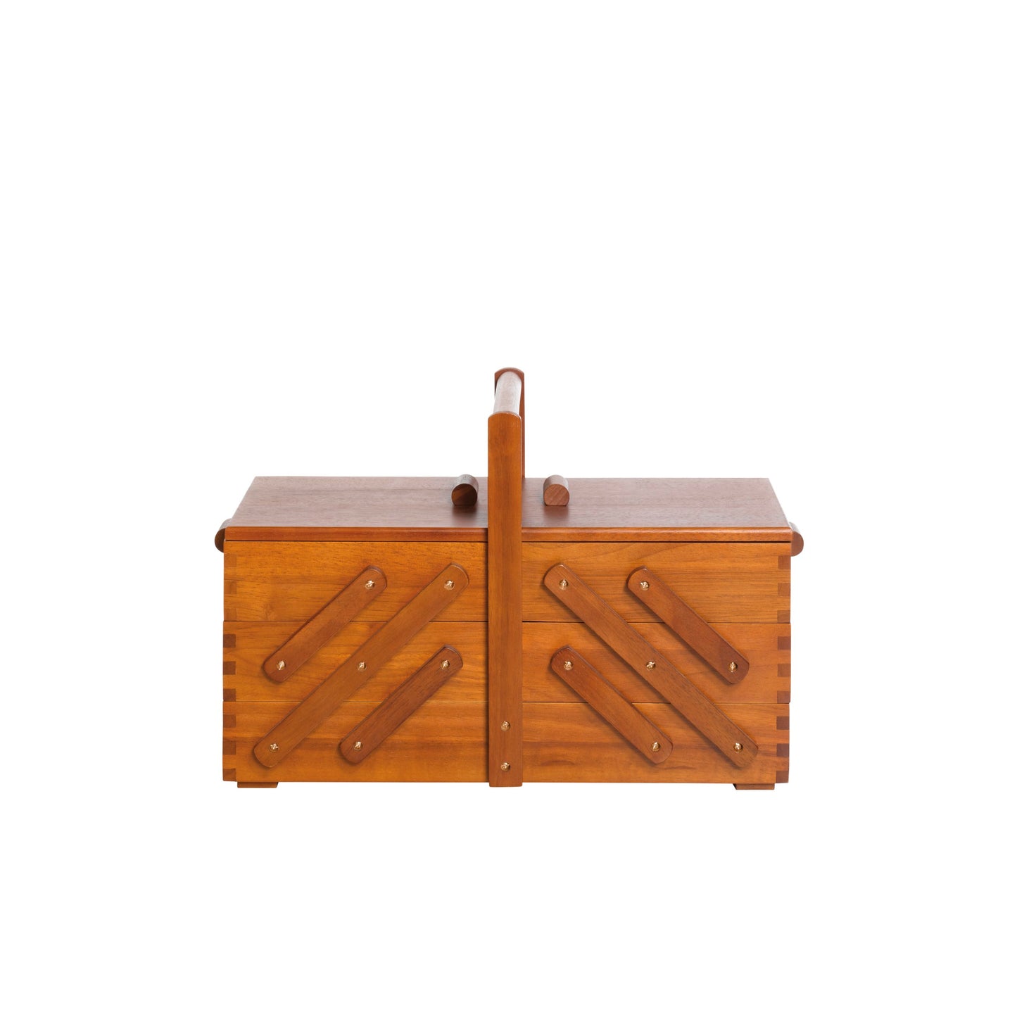 Sewing Box in Dark Wood L