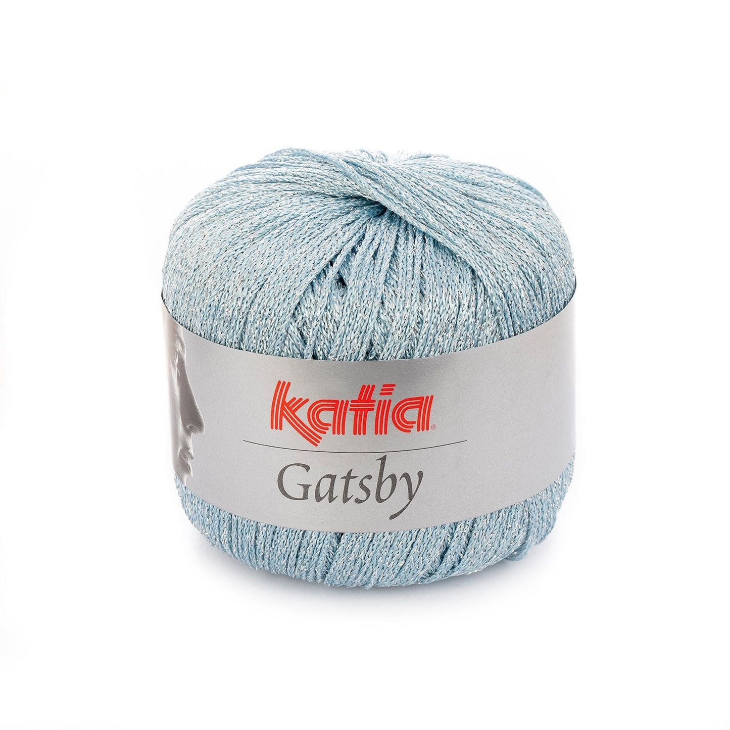 Gatsby Yarn 50G 22 Lt Blue Silver