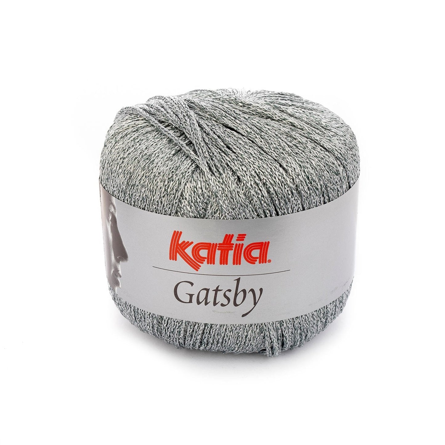 Gatsby Yarn 50G 6 Med Grey Silver