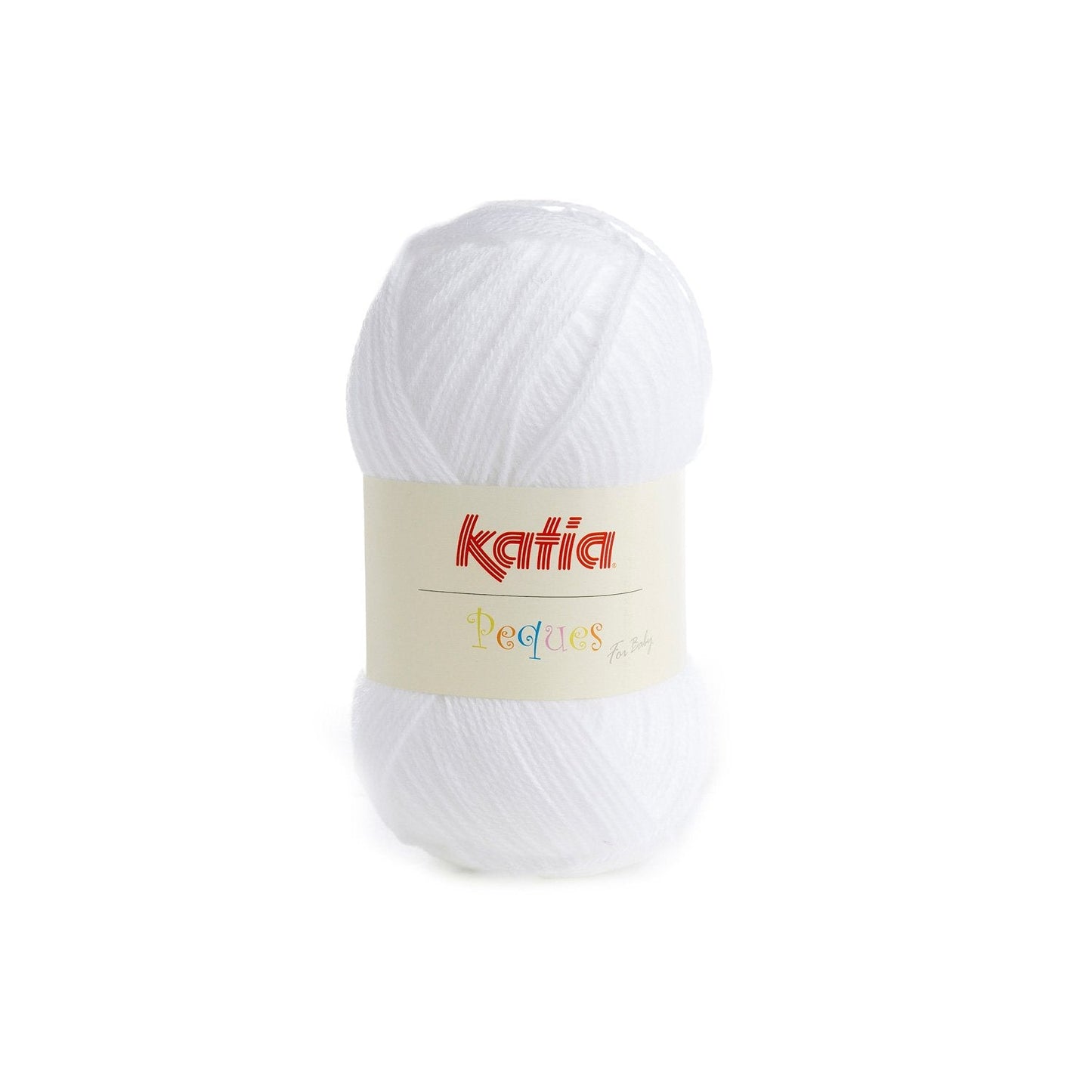 Peques Yarn 50Gr Col 84901 White