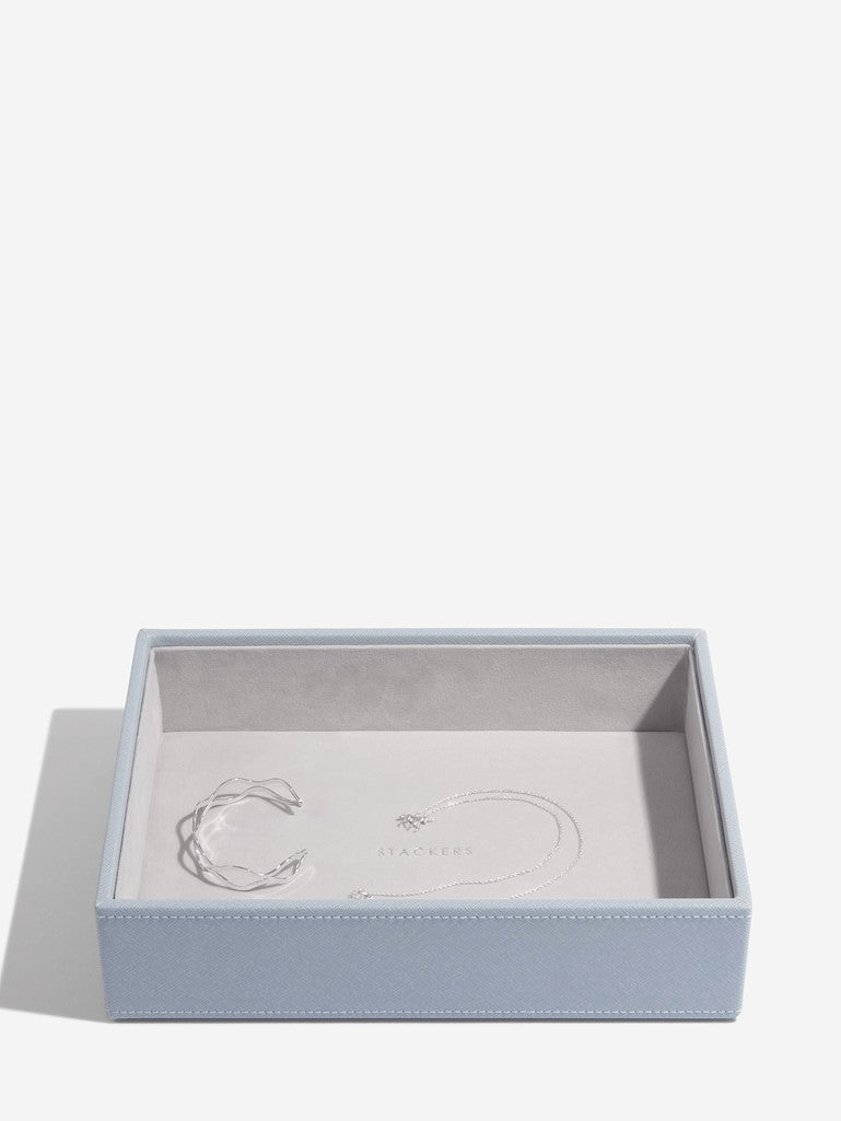 Classic Dusky Blue Chunky Jewellery Layer