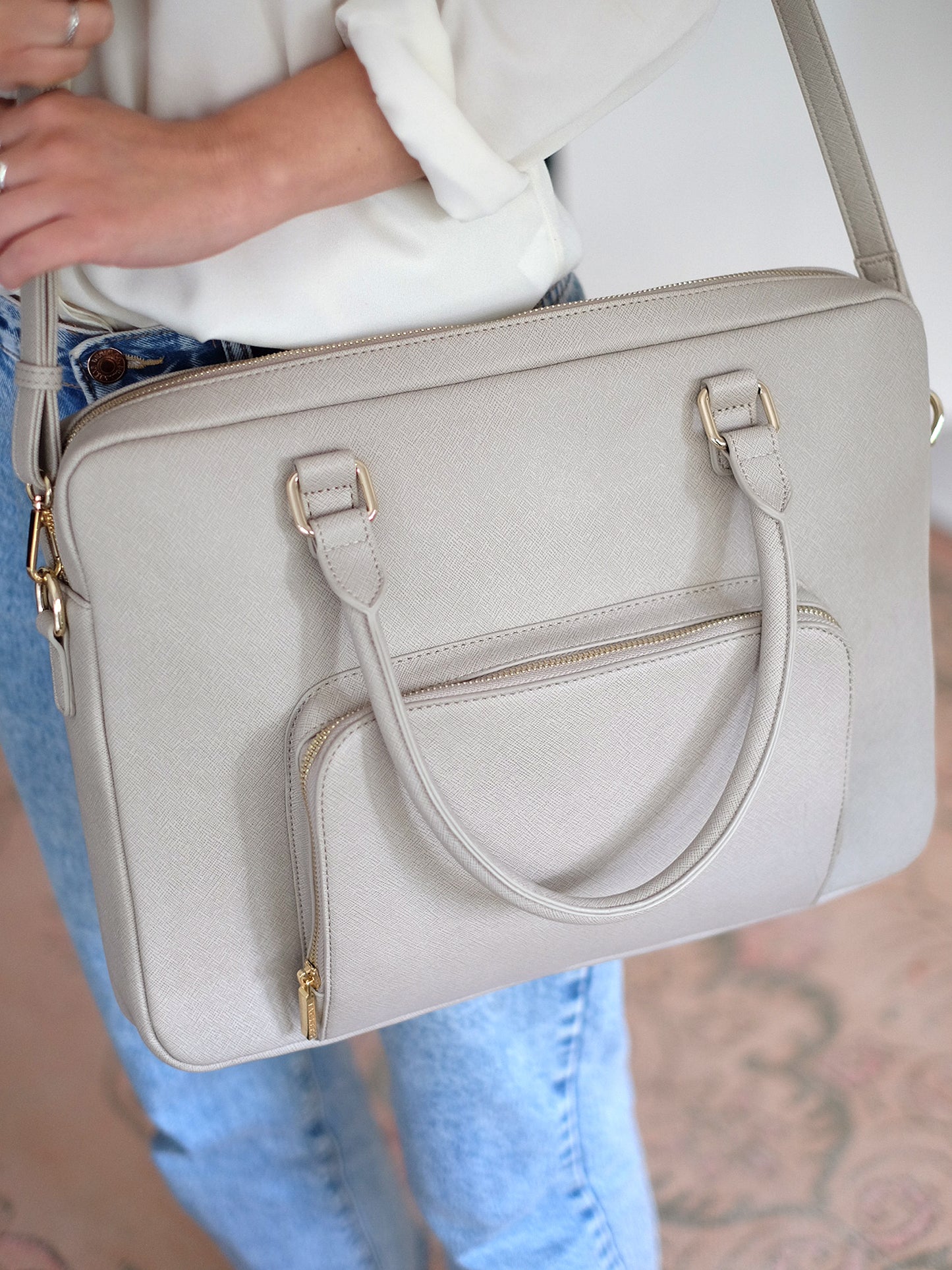 Laptop Bag Taupe