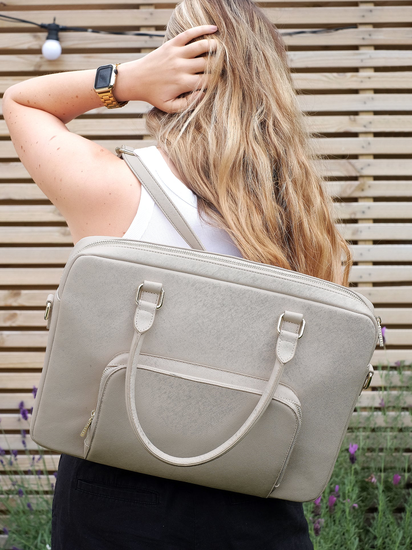 Laptop Bag Taupe
