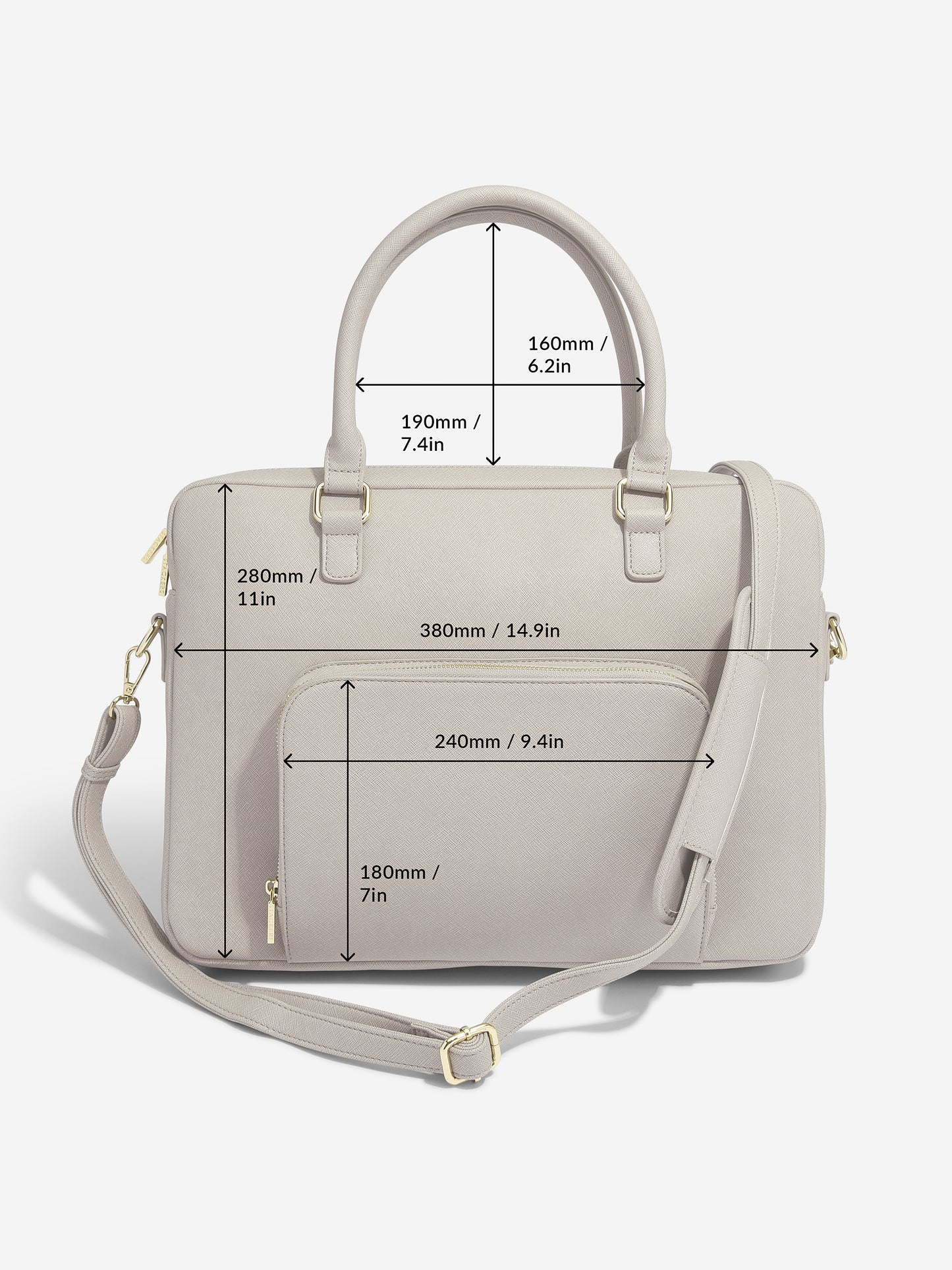 Laptop Bag Taupe
