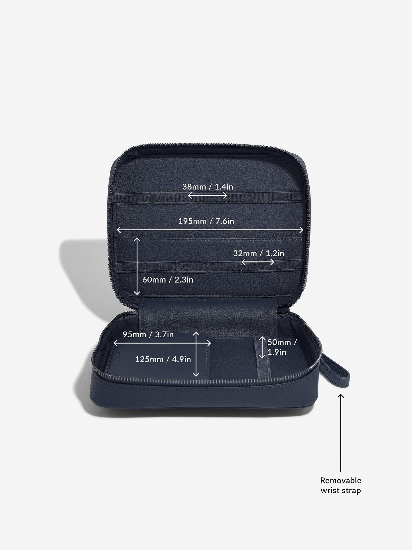 Cable Tidy Navy Blue