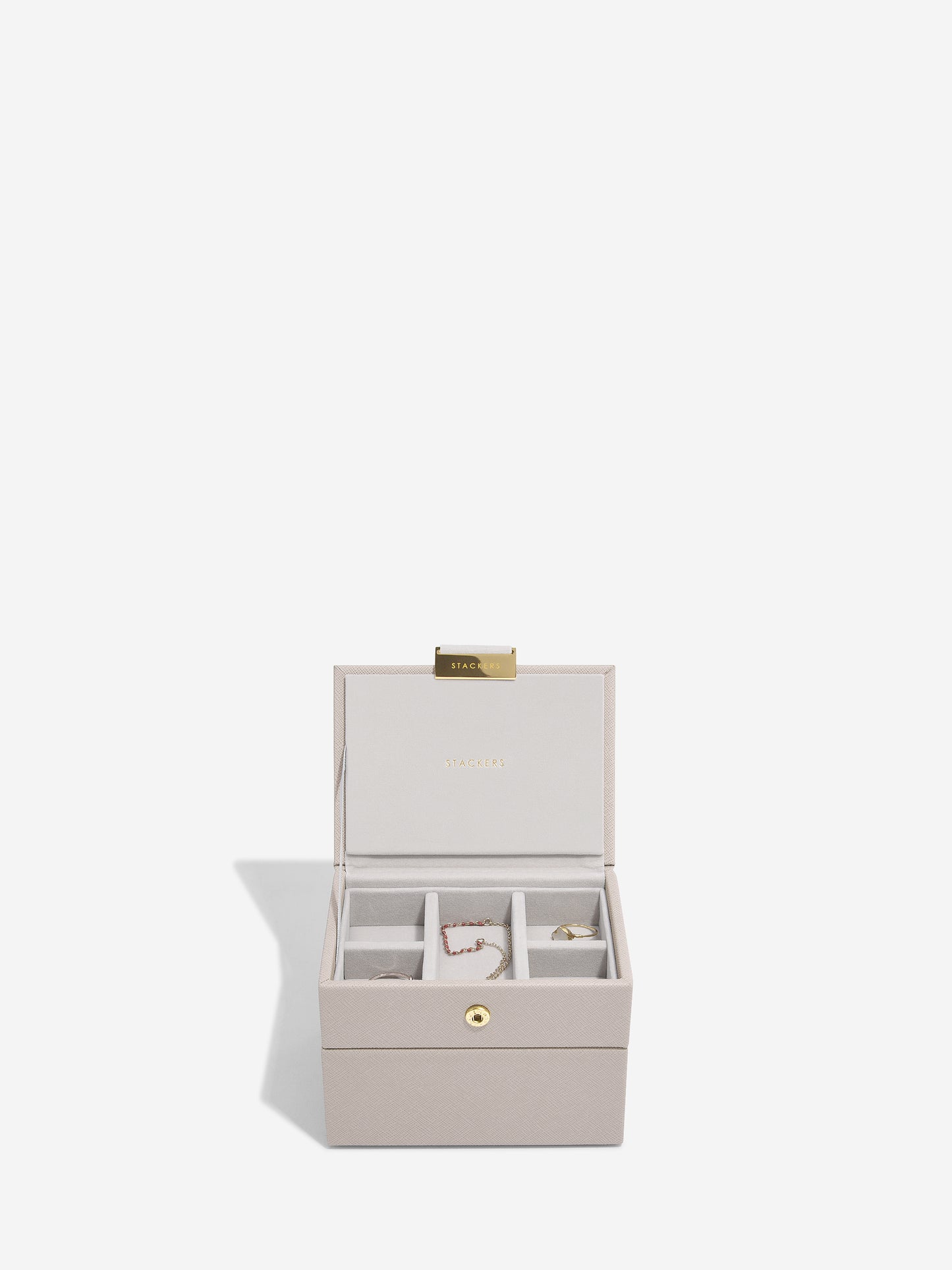Micro Jewellery Box Taupe