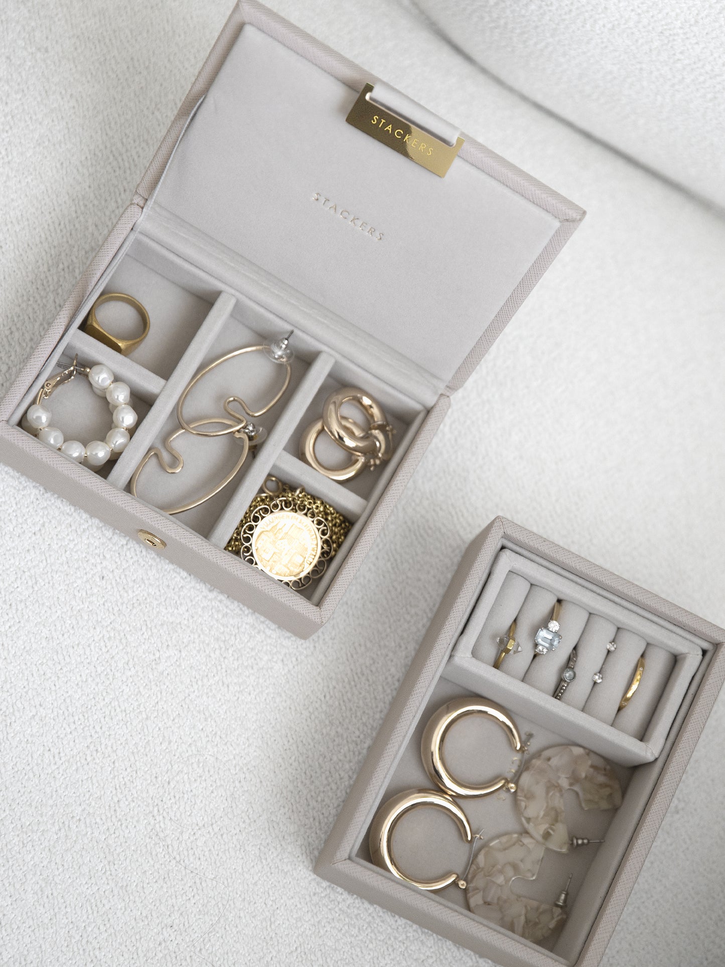 Micro Jewellery Box Taupe
