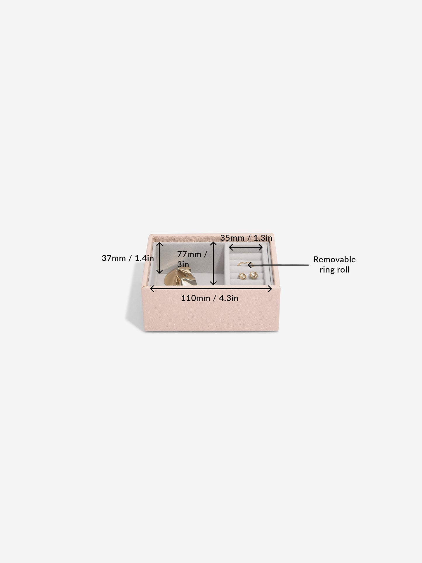 Micro Jewellery Box Blush