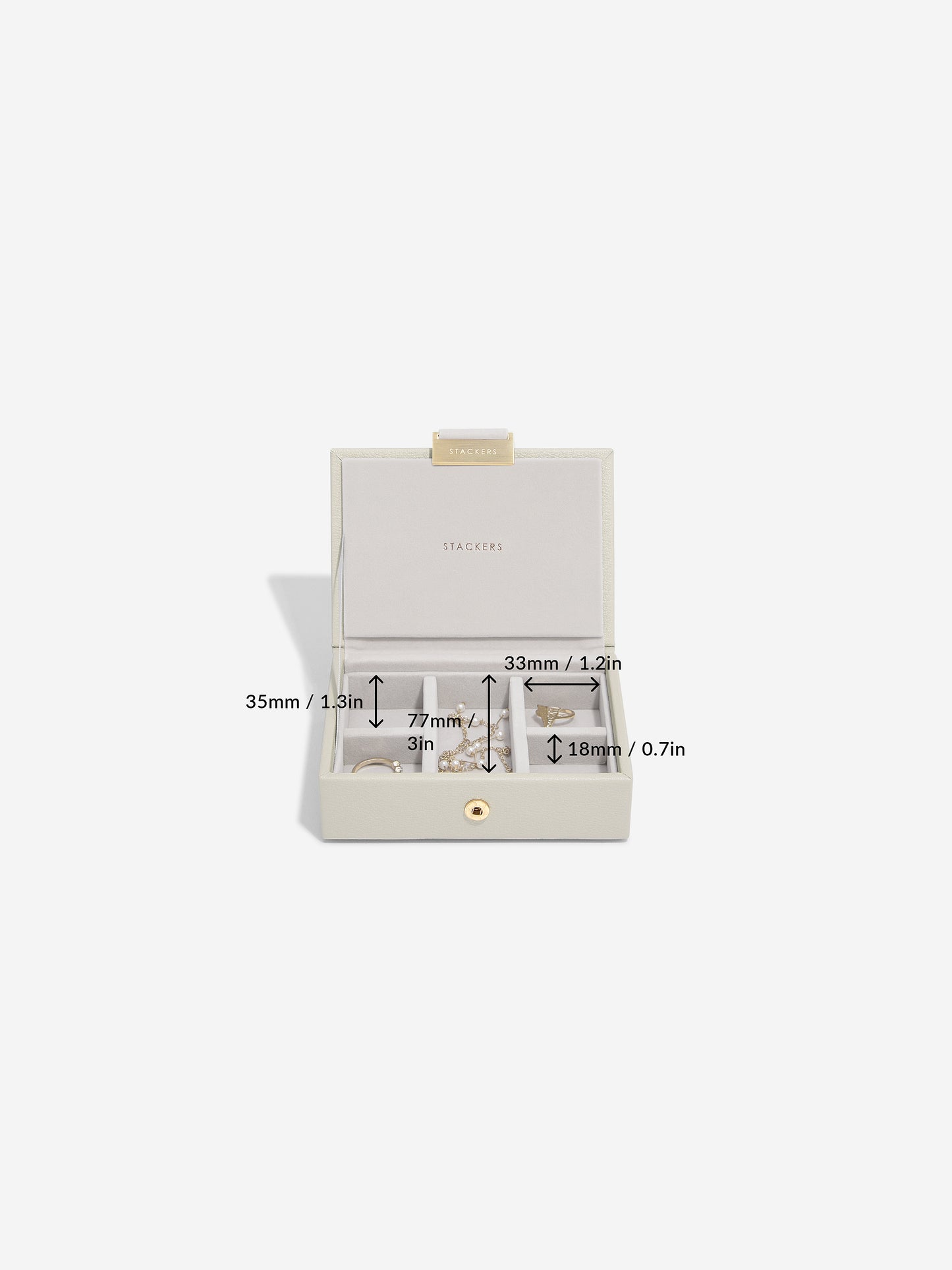 Micro Jewellery Box Oatmeal