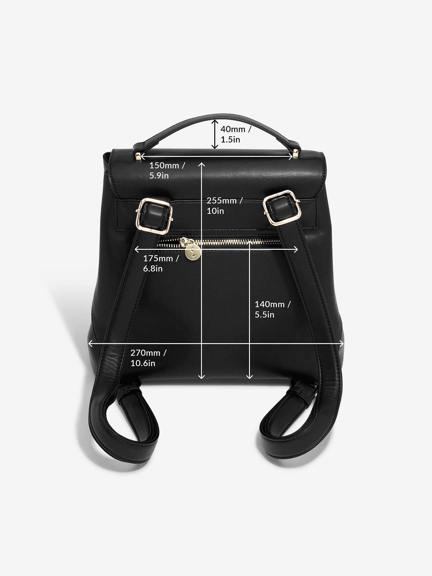 Small Backpack Black