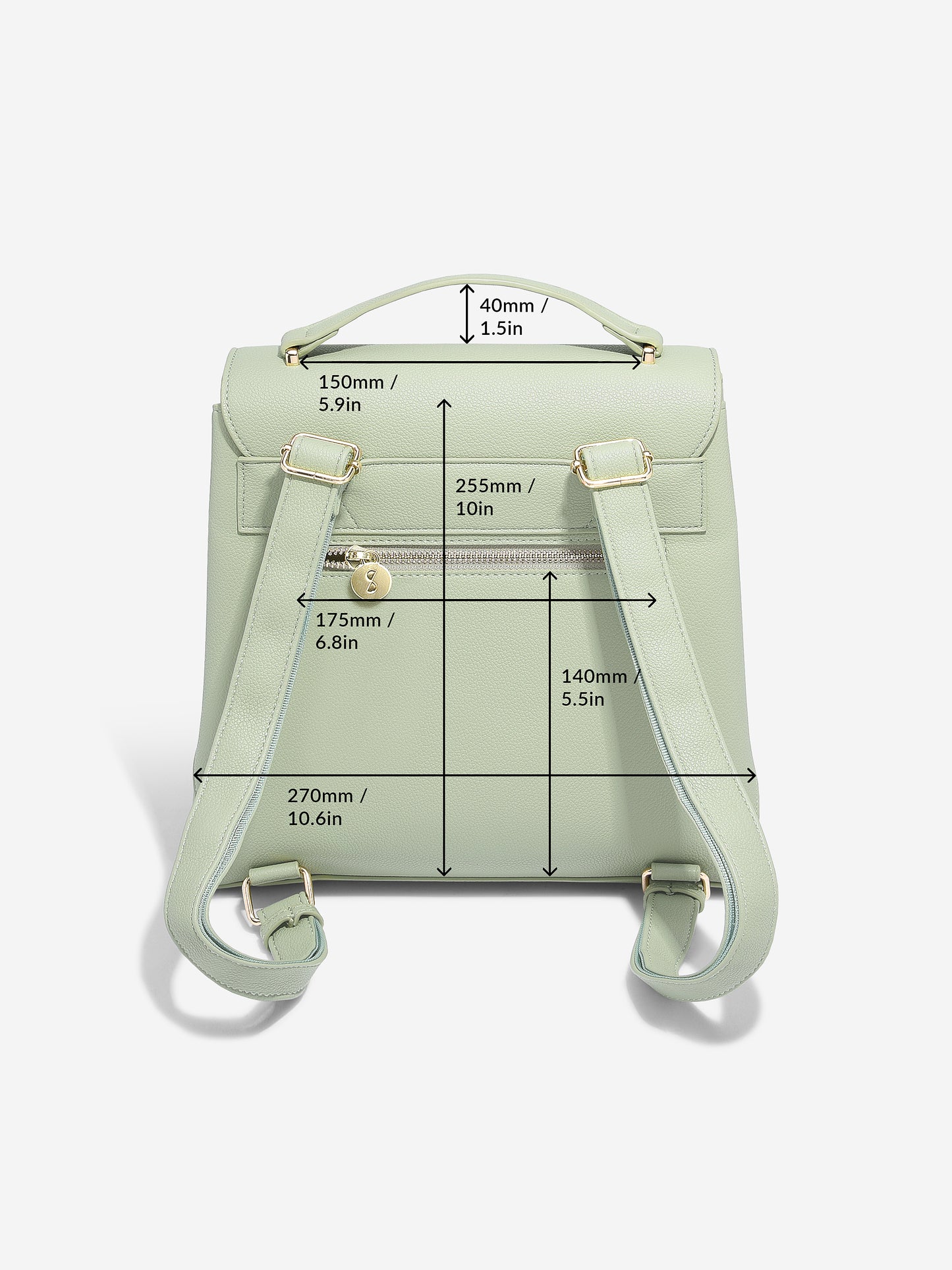 Small Backpack Sage Green