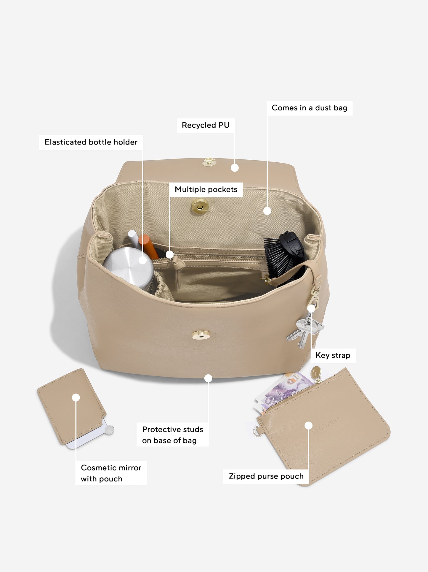 Small Backpack Camel