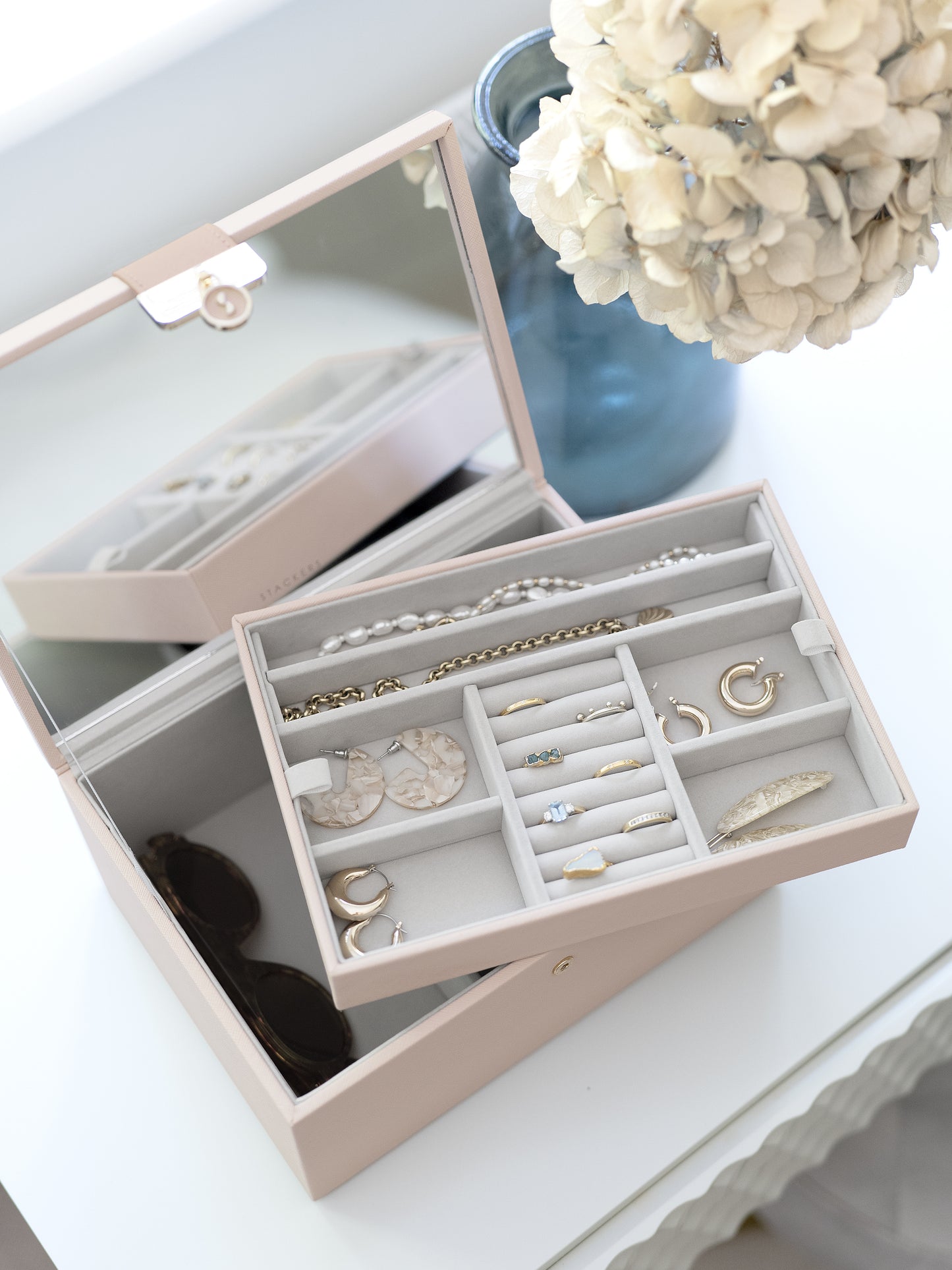 Luxury Blush Classic Jewellery Box