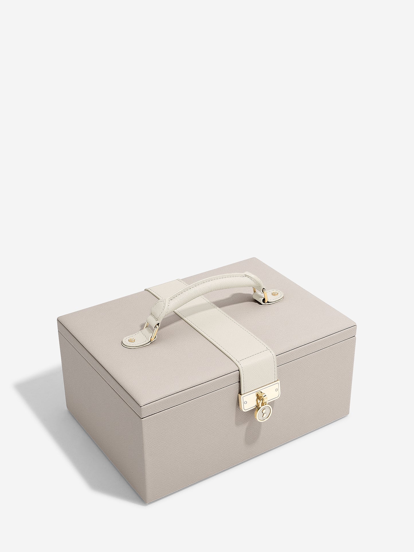 Luxury Taupe Classic Jewellery Box