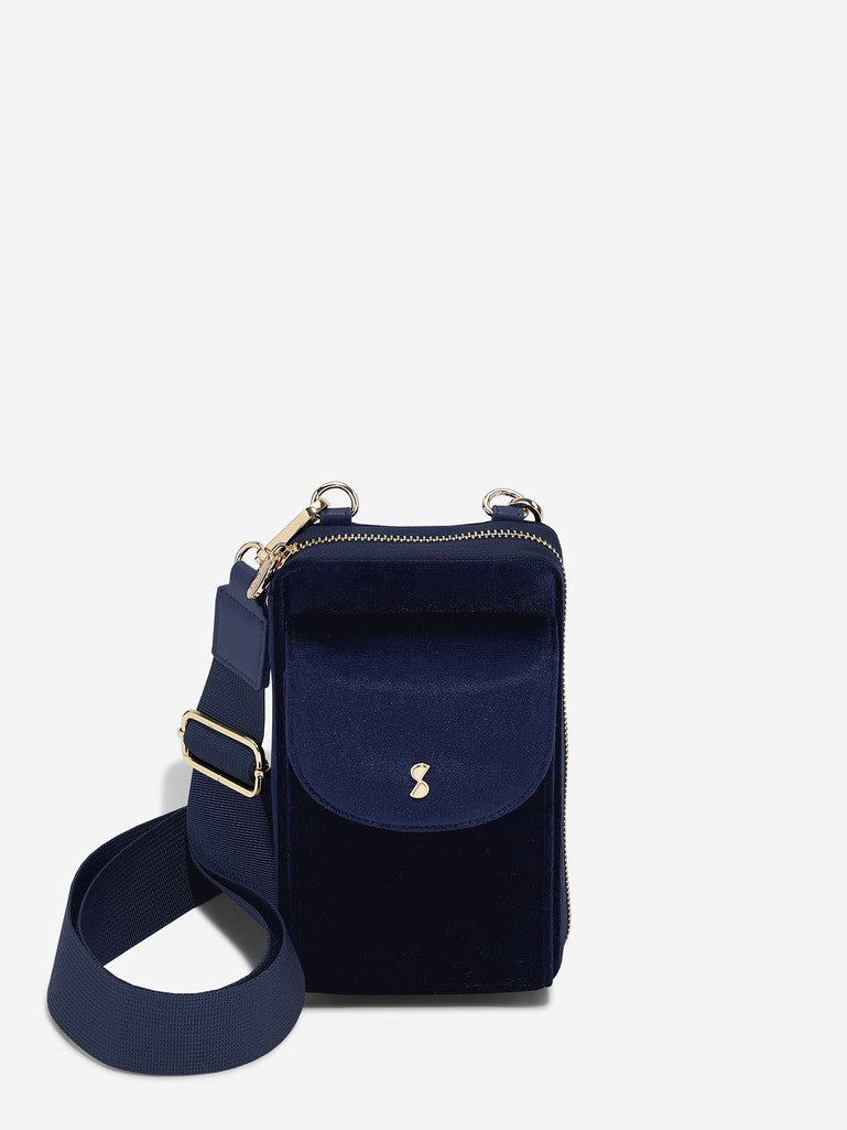 Mini Crossbody Bag Navy Blue