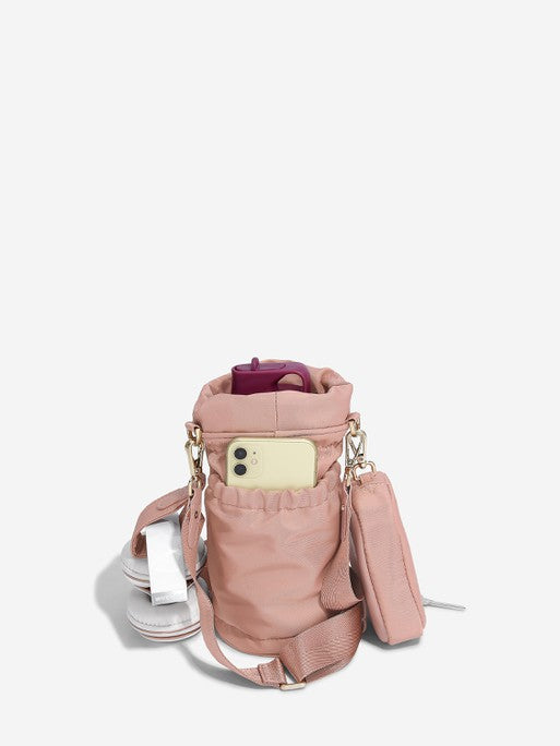 Recycled Nylon Bottle Bag Pink