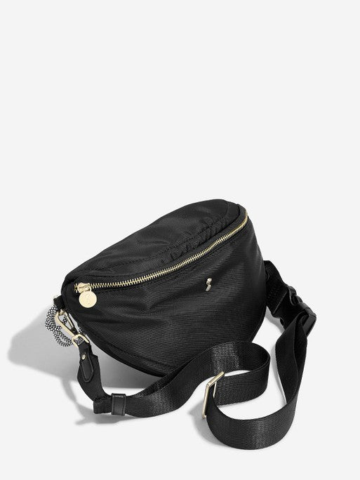 Recycled Nylon Bumbag Black