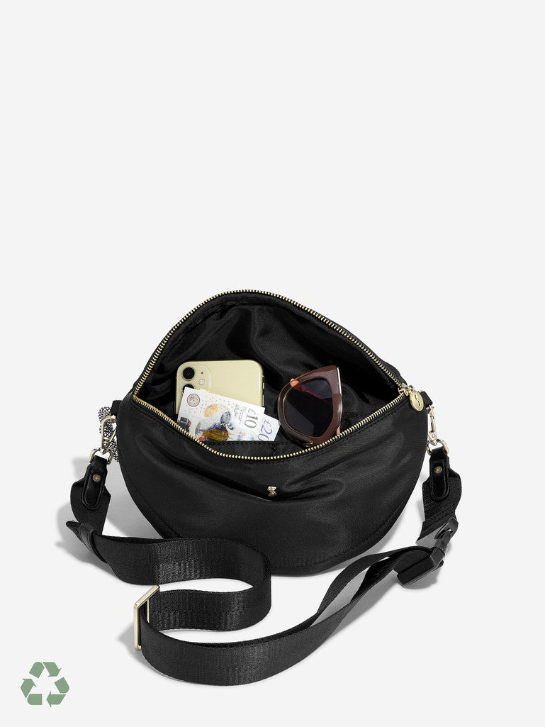 Recycled Nylon Bumbag Black