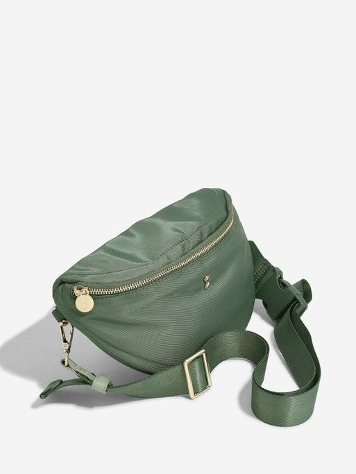 Recycled Nylon Bumbag Green