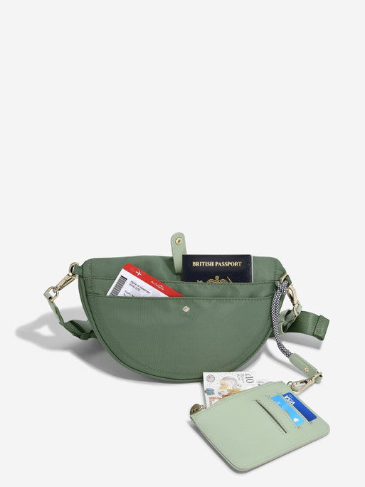 Recycled Nylon Bumbag Green