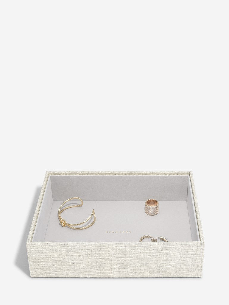 Classic Oatmeal & Linen Chunky Jewellery Layer