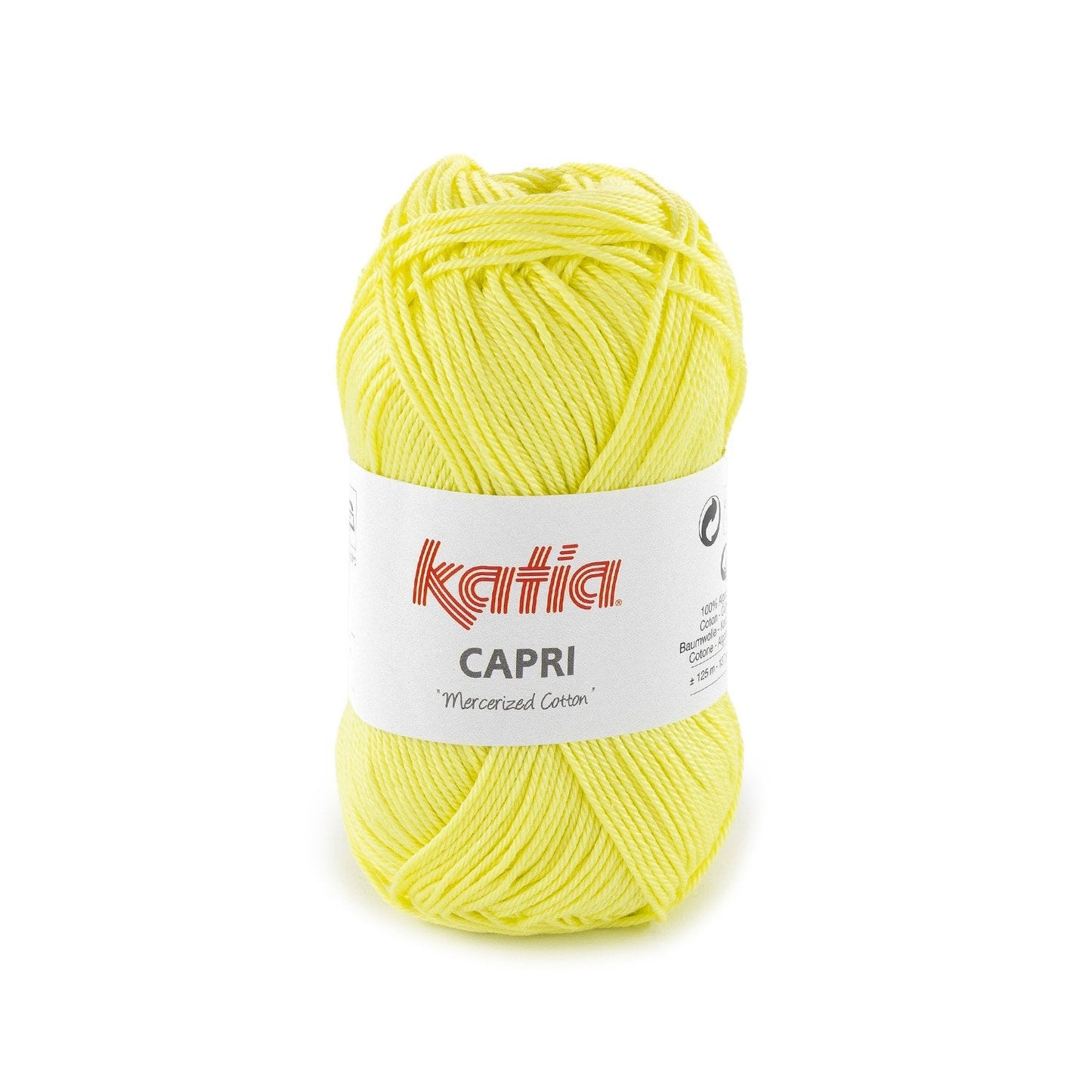 Capri Yarn 50G 82204 Pastel Yellow